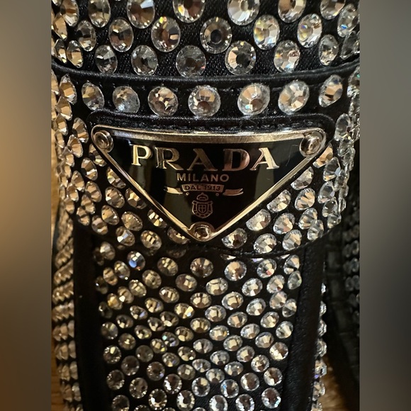 PRADA Crystal Loafers (Women’s) - Size 10 - Pre-owned - Pristine Condition - Picture 9 of 11